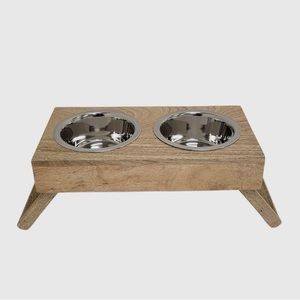 NWT Small Elevated Dog Feed/Water Bowls